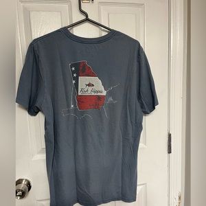 Blue Fish Hippie T shirt